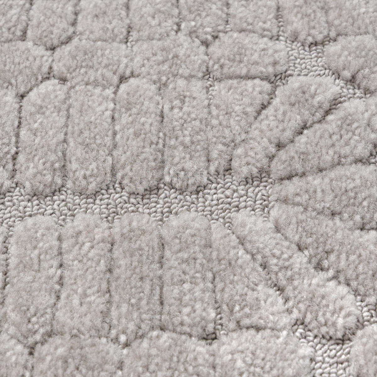 TEPPICH Graphit Geometrische, Moderne, Bögen 80 x 150 cm - Graphitfarben, Textil (80/150cm) - Mazovia