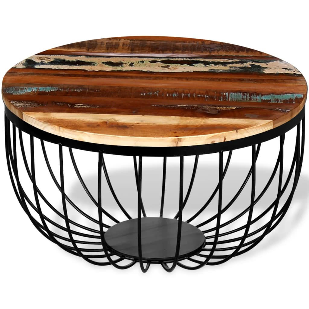 furnicato Tinkaro Mehrfarbig 60x35x60 cm