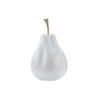 SKULPTUR Weiß 25/45 cm - Weiß, Stein (25/45/25cm) - KUNSTLOFT