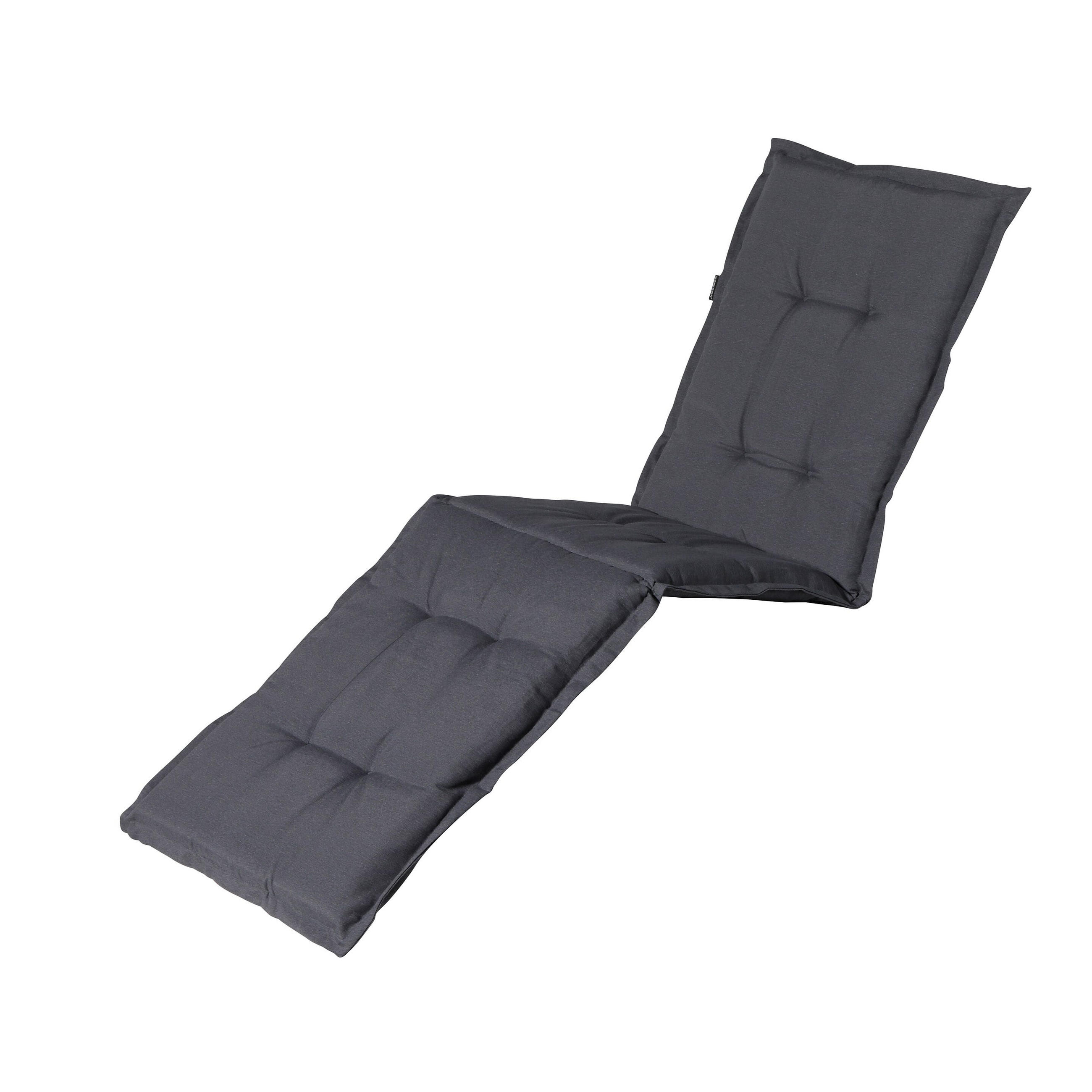 LIEGENAUFLAGE Panama 200/65 cm - Grau, Textil (60/7/200cm) - Madison