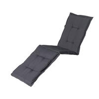 LIEGENAUFLAGE Panama 200/65 cm - Grau, Textil (60/7/200cm) - Madison