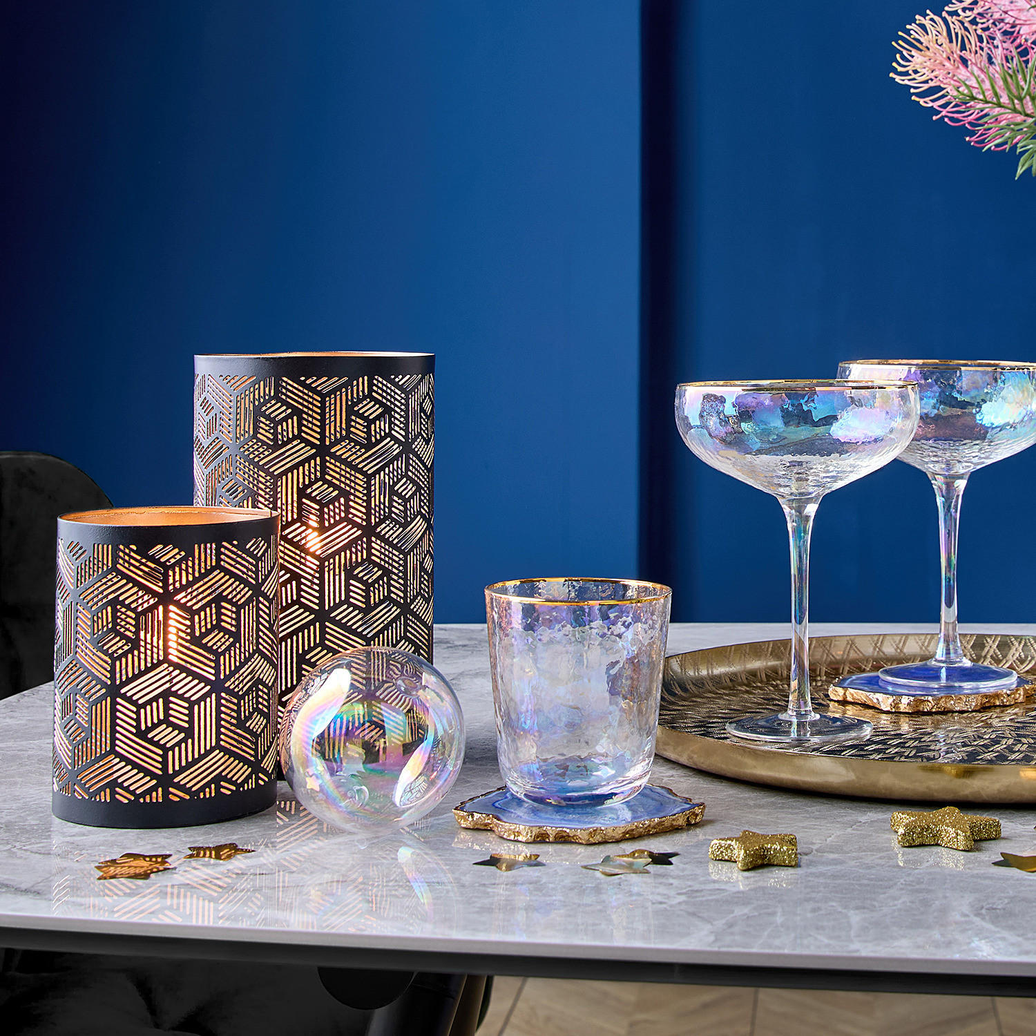 TRINKGLAS (6er Set) Smeralda - Transparent, Glas (0.28L) - BUTLERS