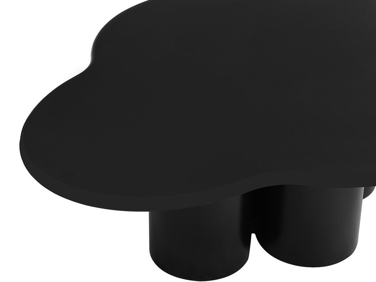 COUCHTISCH - MDF - Schwarz - YAVINA - Schwarz, Holz (110/80/34cm) - Vente-Unique