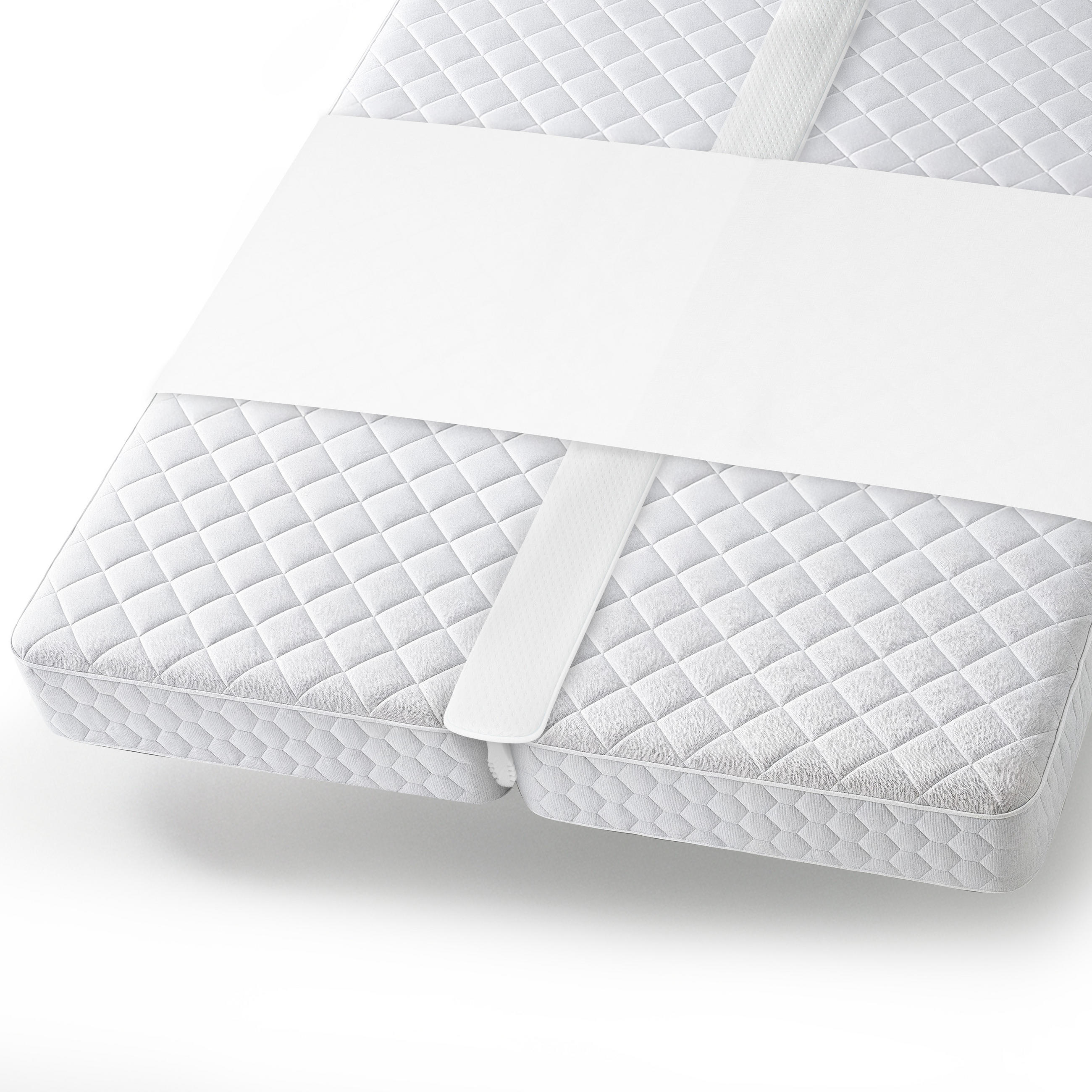 LIEBESBRÜCKE 3 in 1 - Weiß, Textil (90/240cm) - Blumtal