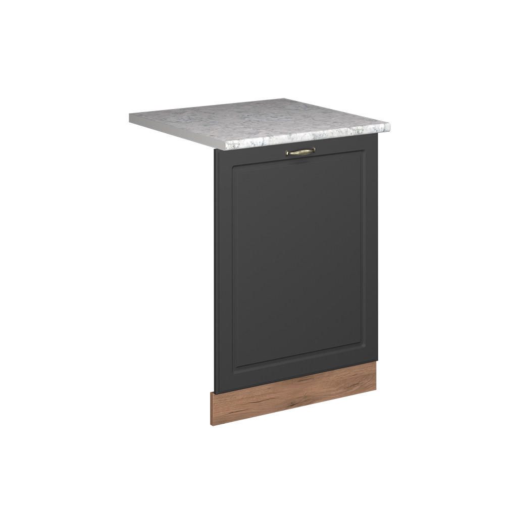 Vicco ČELNÍ PANEL MYČKY Fame-Line Antracitově zlatý 60 cm s pracovní deskou