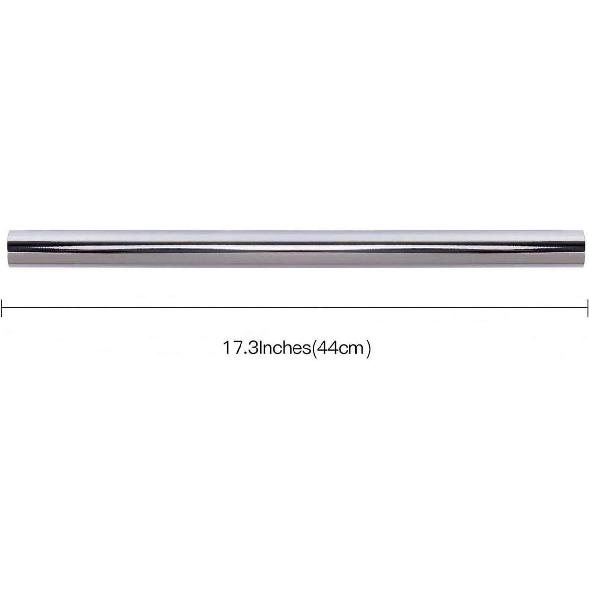 GESCHENKPAPIER Silber Metallic 44 cm x 10 m - Silberfarben, Papier (4/44/4cm)