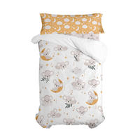 BETTBEZUG 2er-Set teiliges baby koala 155x220 cm (komfortgrösse) mehrfarbig - Multicolor, Textil (155/220cm) - Happy Friday
