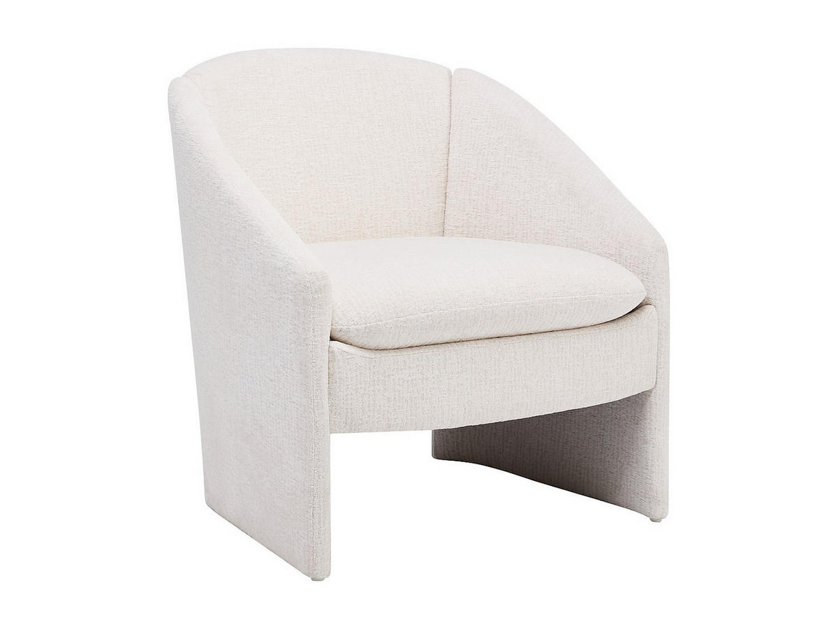 SESSEL mit gerader Rückenlehne - 1 Person - Stoff - Beige - - Beige, Textil (70/73/68cm) - Vente-Unique