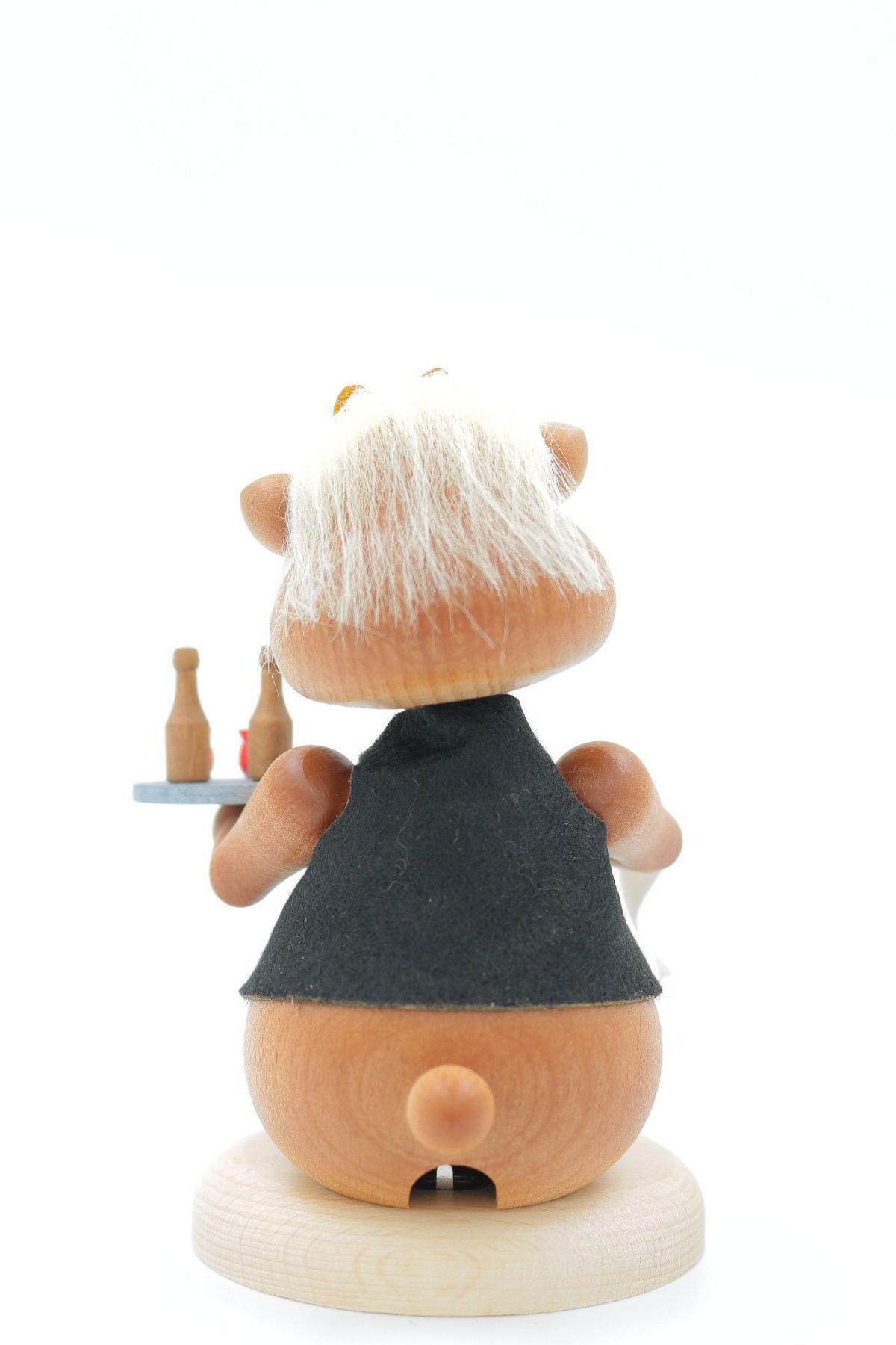 RAUCHFIGUR Hamster Kellnerin 13 cm - Multicolor, Holz (8/13/0.1cm)