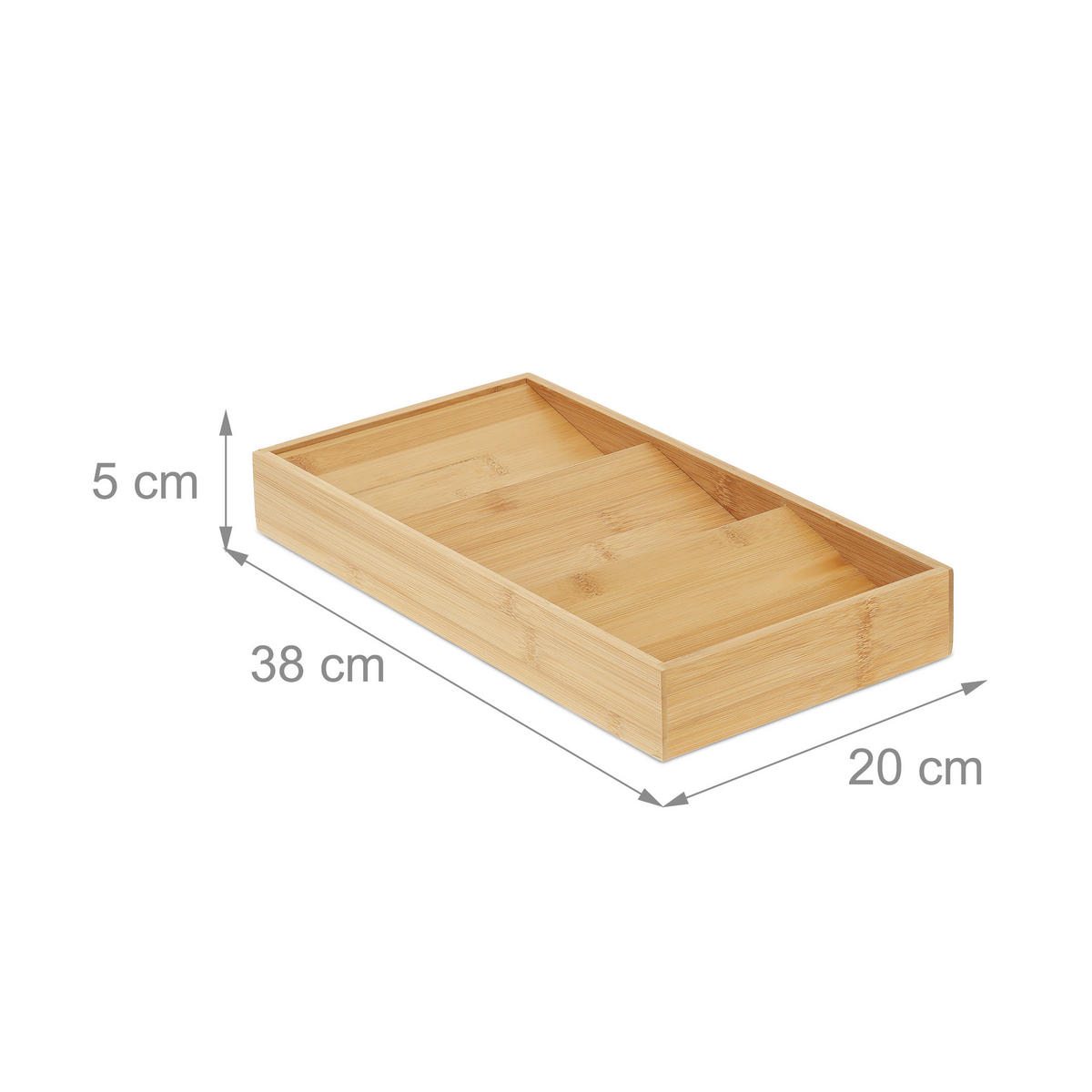 GEWÜRZREGAL - Hellbraun, Holz (20/5/38cm) - Relaxdays
