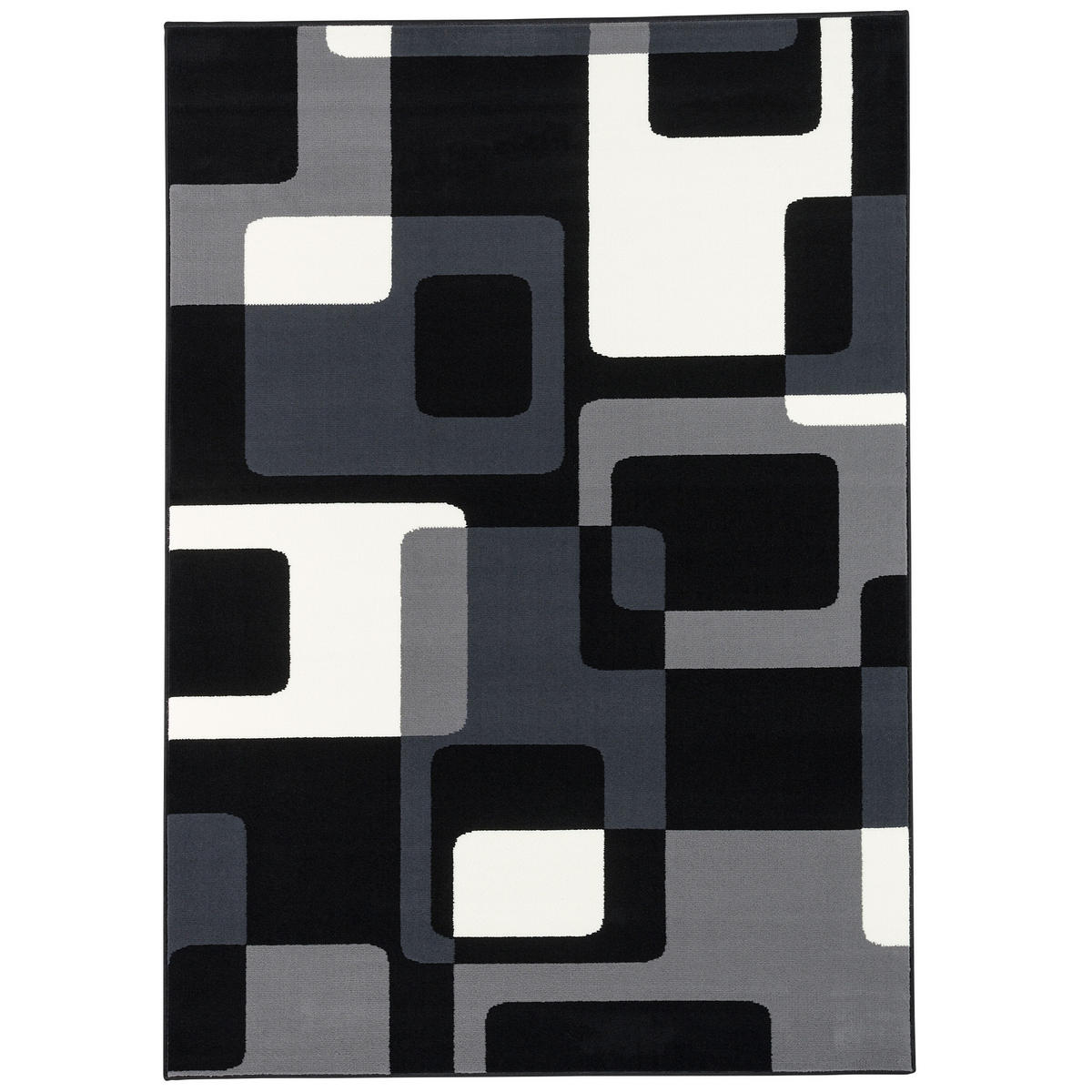 TEPPICH MODERN TRENDLINE RETRO - Grau, Textil (140/200cm) - Pergamon