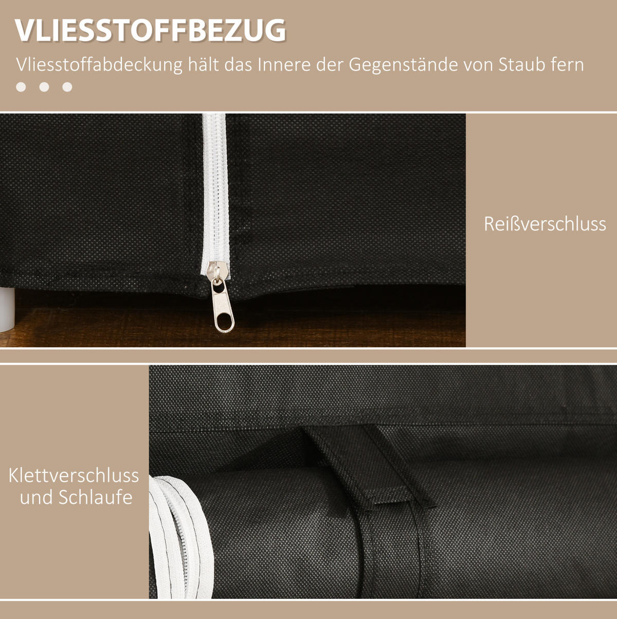KLEIDERSCHRANK 150/162,5/43 cm Schwarz aus Stahl mit Reißverschluss - Schwarz, Metall (43/162.5/150cm) - OKMYHOME