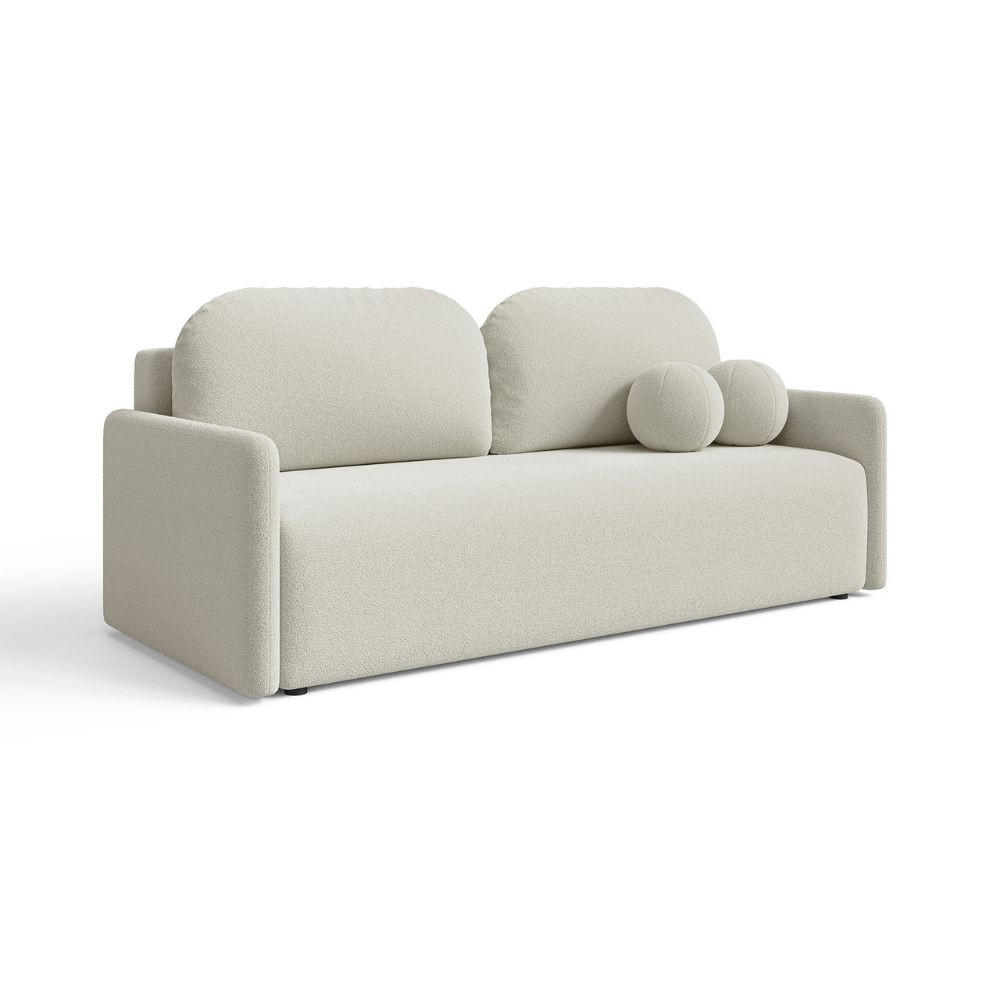 Dekori_Interiors Sofa Hellgrau 206x95x90 cm