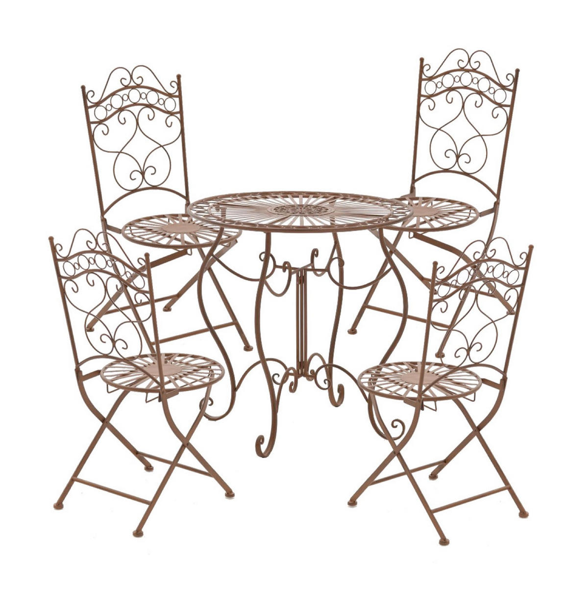 GARTENTUHL Kirstin antik braun - Braun, Metall (41/50/91cm) - TPFGarden