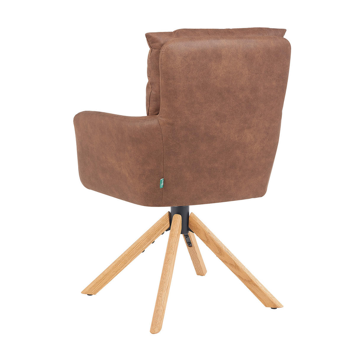 ARMLEHNSTUHL Mika-Jule 2er-Set - Honigeiche/Braun, Eichenholz/Holz (59/94/66cm) - DUBI Möbel