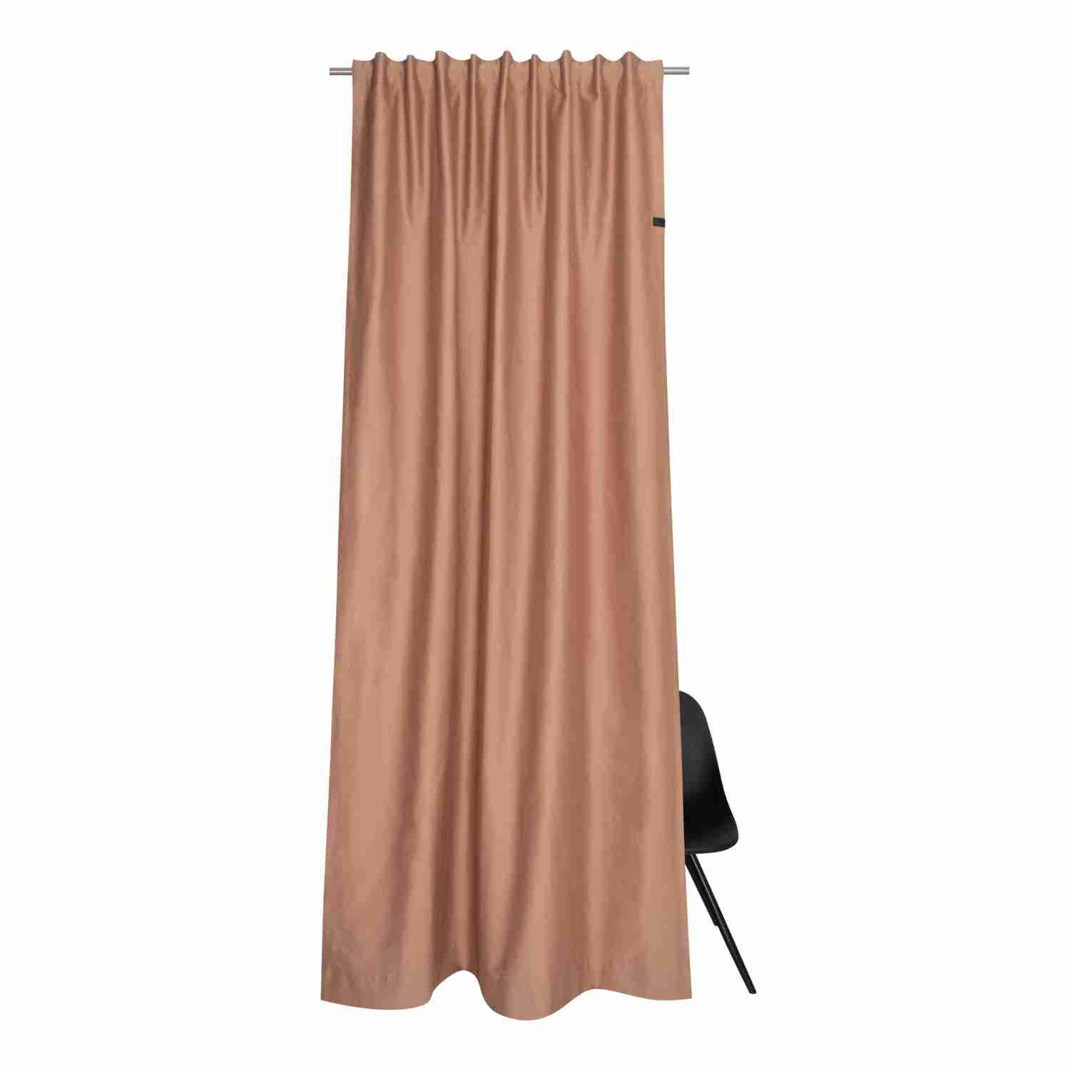 FERTIGVORHANG SOFT blickdicht - Altrosa, Textil (130/0.5/250cm) - Schöner Wohnen