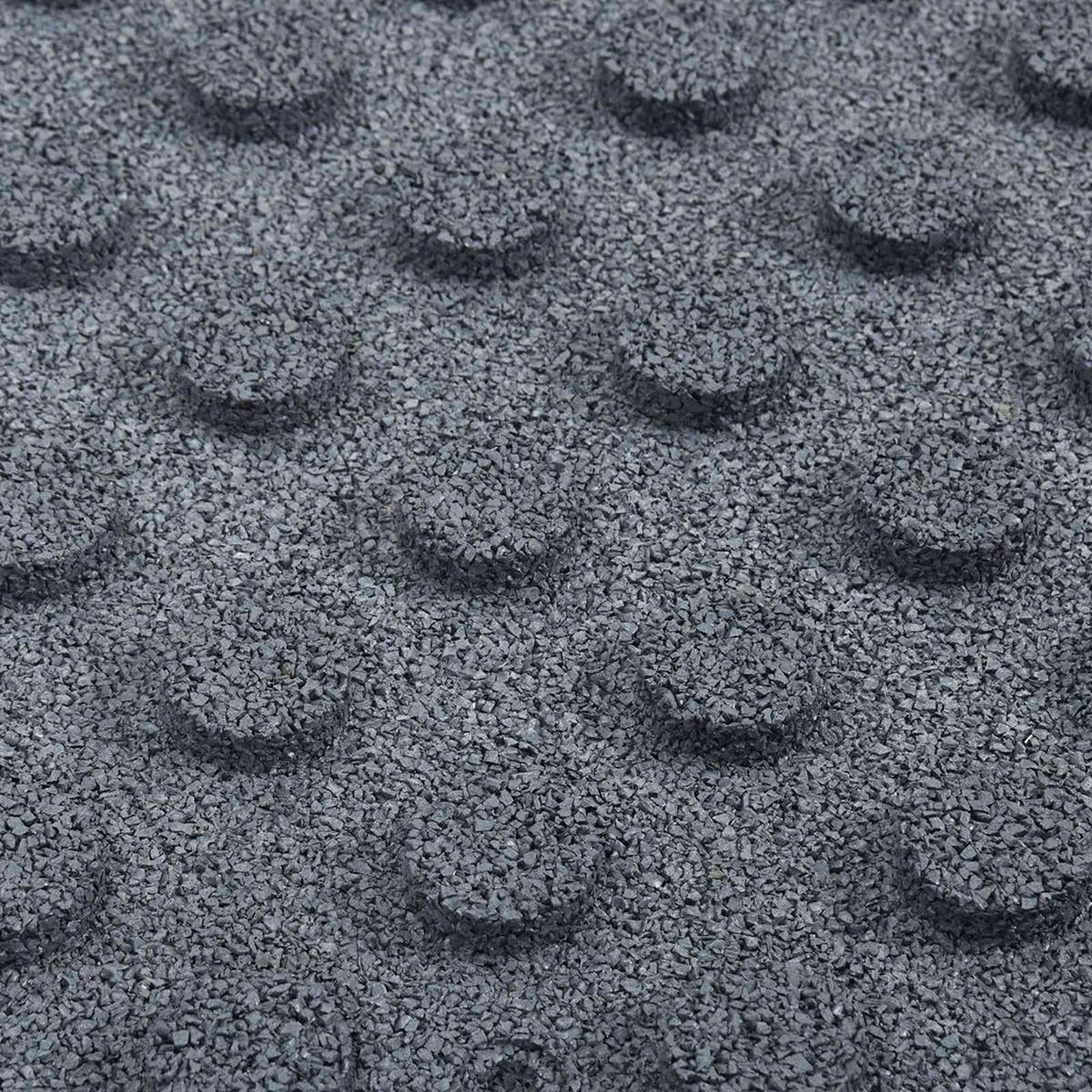 STURZSCHUTZFLIESEN 6 Pcs Grau 50/50 Cm Gummi - Grau, Kunststoff (50/50cm) - vidaXL