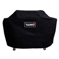 ABDECKHAUBE RED 6+1 - Schwarz, Textil (155/115/55cm) - TAINO