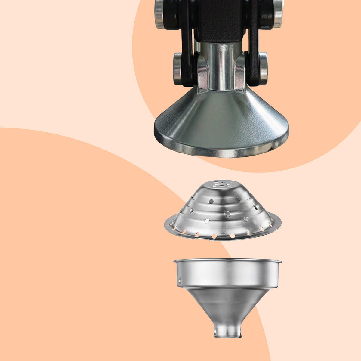 SAFTPRESSE - Schwarz, Kunststoff/Metall (18.5/39.5/27.5cm) - Relaxdays