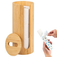 TOILETTENPAPIERAUFBEWAHRUNG, für 3 Rollen, Bambus - Braun, Holz (14.5/34/14.5cm) - eluno