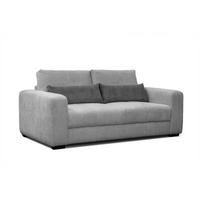 SOFA OLI 3-Sitzer, hellgrau - Hellgrau, Holz/Textil (208/91/108cm) - Courtois Laville