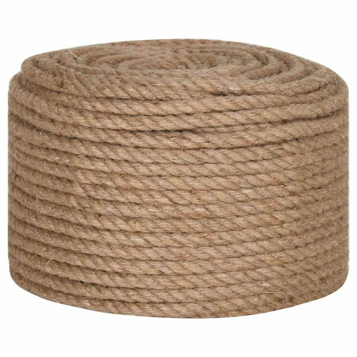 SEIL 100% Jute 10 Mm 100 M - Braun, Naturmaterialien (10000/1/1cm) - vidaXL