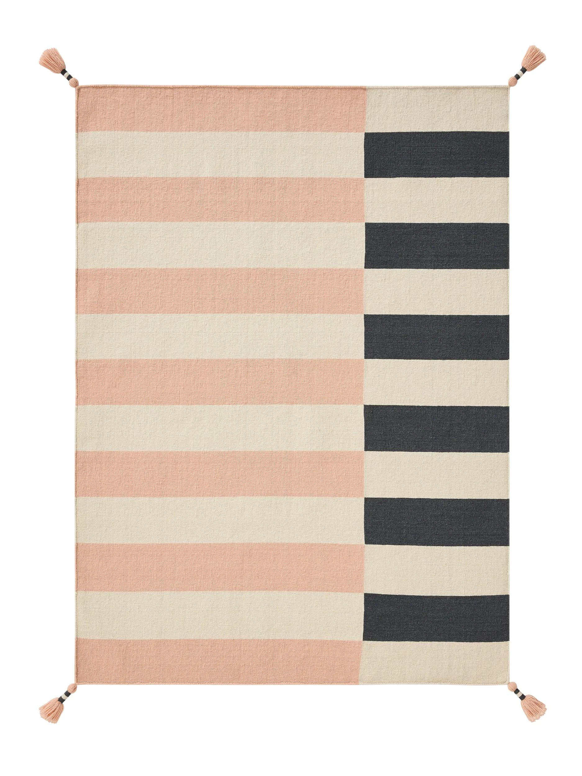 KINDERTEPPICH Janou Rosa 120/170 cm - Rosa, Naturmaterialien/Textil (120/170cm) - benuta