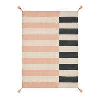 KINDERTEPPICH Janou Rosa 120/170 cm - Rosa, Naturmaterialien/Textil (120/170cm) - benuta