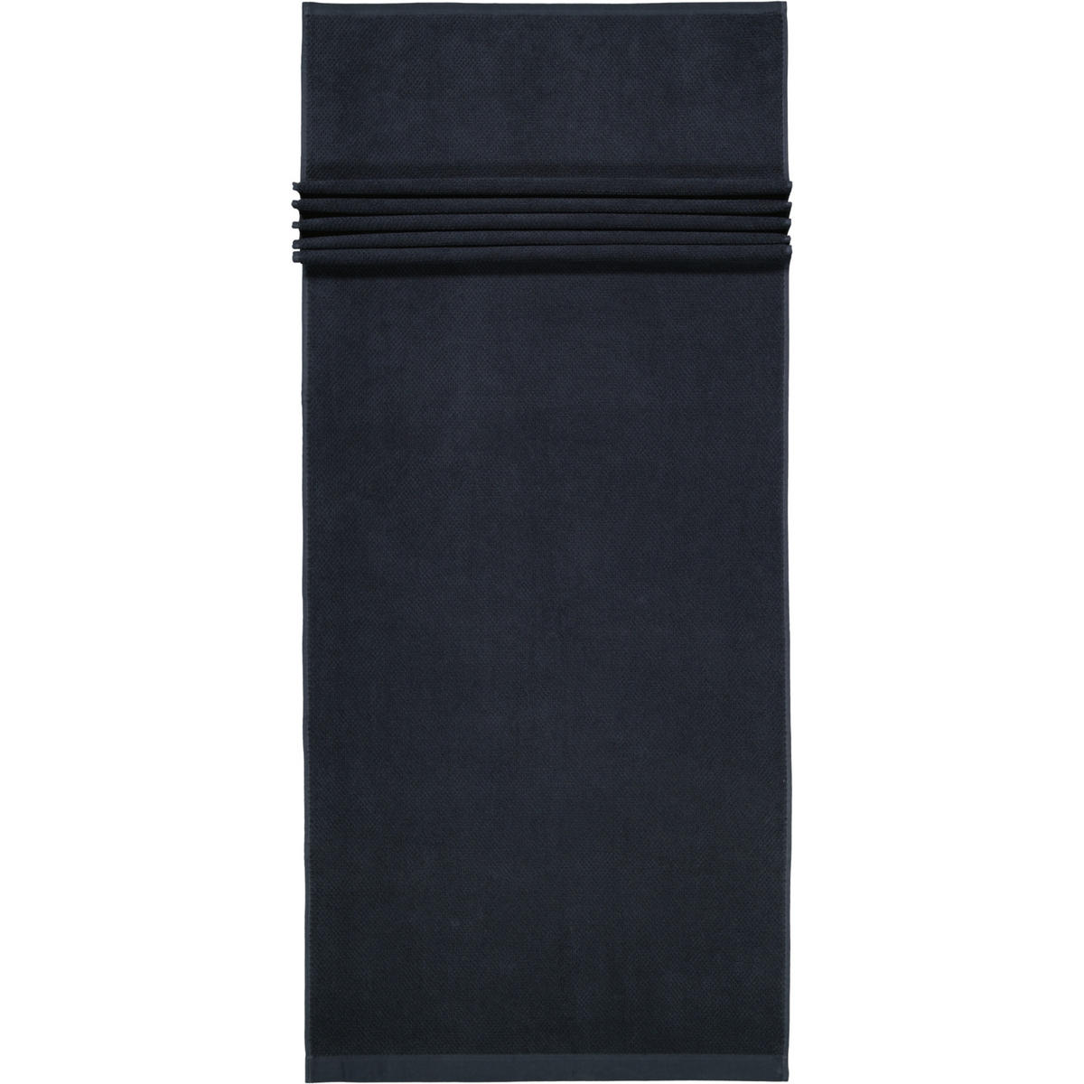 SAUNATUCH BARONESSE SCHWARZ - 15 - Schwarz, Textil (70/190cm) - Rhomtuft