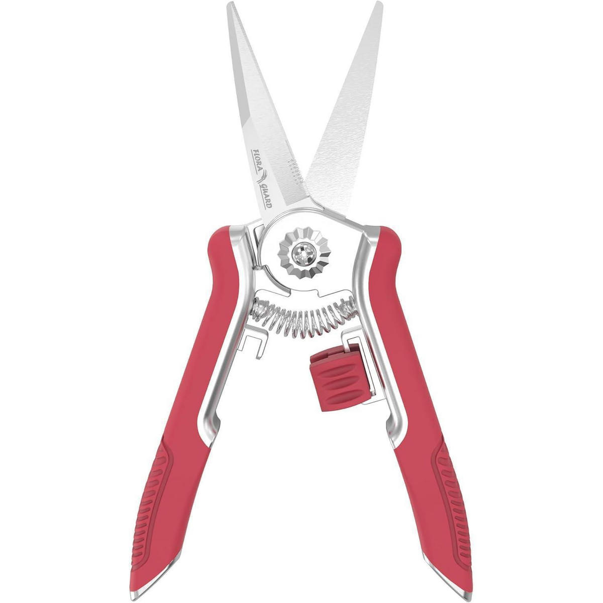 GARTENSCHERE 16,5 cm mit Soft-Touch-Griff Rot - Rot, Metall (6/1.5/16.5cm)