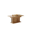 COUCHTISCH Solaris höhenverstellbar ausziehbar - Eiche Bianco, Holzwerkstoff (110/65/58cm) - Endo-Moebel