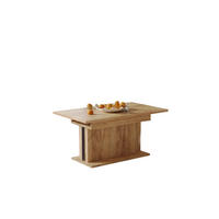 COUCHTISCH Solaris höhenverstellbar ausziehbar - Eiche Bianco, Holzwerkstoff (110/65/58cm) - Endo-Moebel