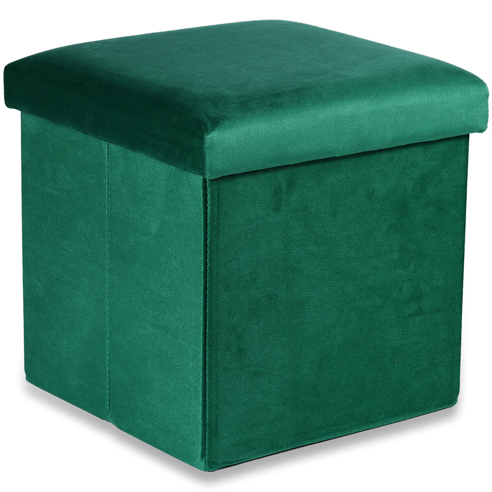 SITZBOX Cortona M Grüner Samt - Grün, Textil (30/30/30cm) - Komodee