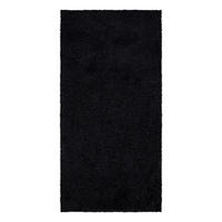 HOCHFLOR-TEPPICH City Shaggy 500 Schwarz 80x150 cm - Schwarz, Textil (80/150cm) - carpet city