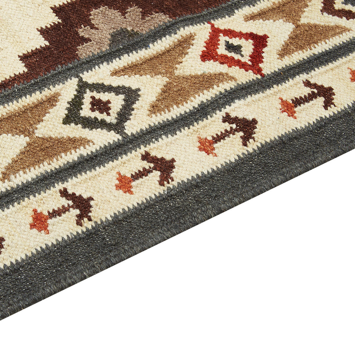 KELIM-TEPPICH vintage Ghukasavan 200/140 cm - Multicolor, Textil (140/200cm) - Beliani