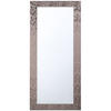 WANDSPIEGEL braun rechteckig 50/130 cm Marans - Braun, Kunststoff (50/130/2cm) - Beliani