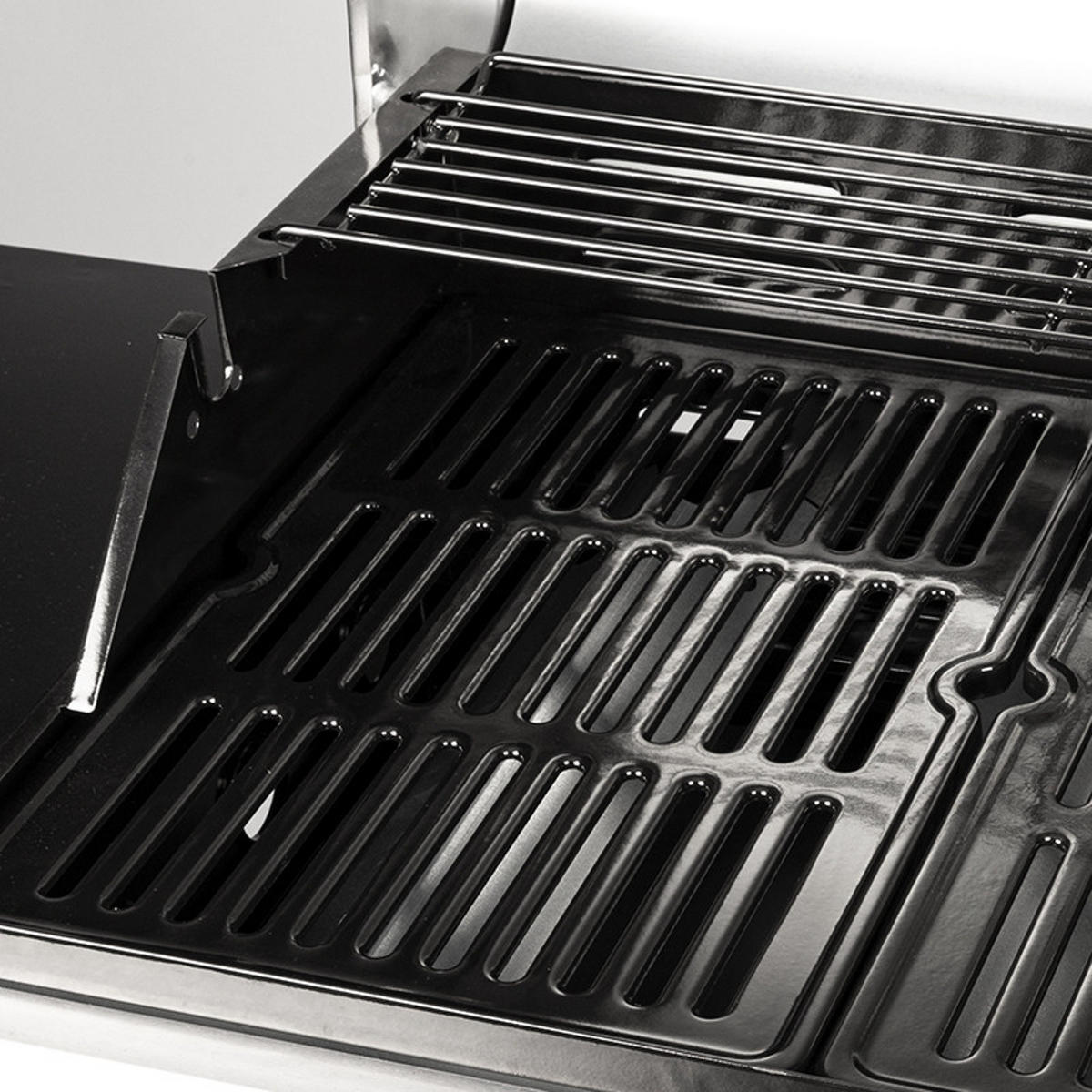 GASGRILL mit 3 Brennern HARLEM - Schwarz, Metall (115.5cm) - Somagic