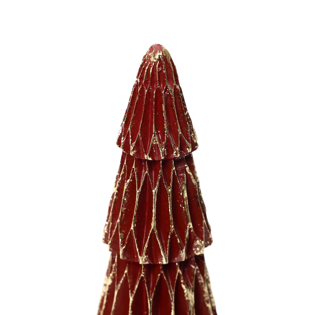 TISCH Weihnachtsbaum HTHD0178 - Rot, Kunststoff (10/32/10cm) - Hometopia