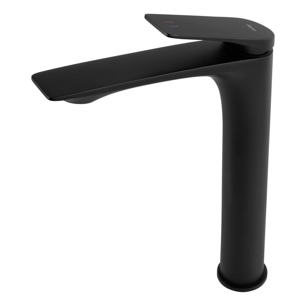 WASCHBECKENARMATUR Rea Avalon Black High - Schwarz, Metall (20/30.5/20cm) - REA