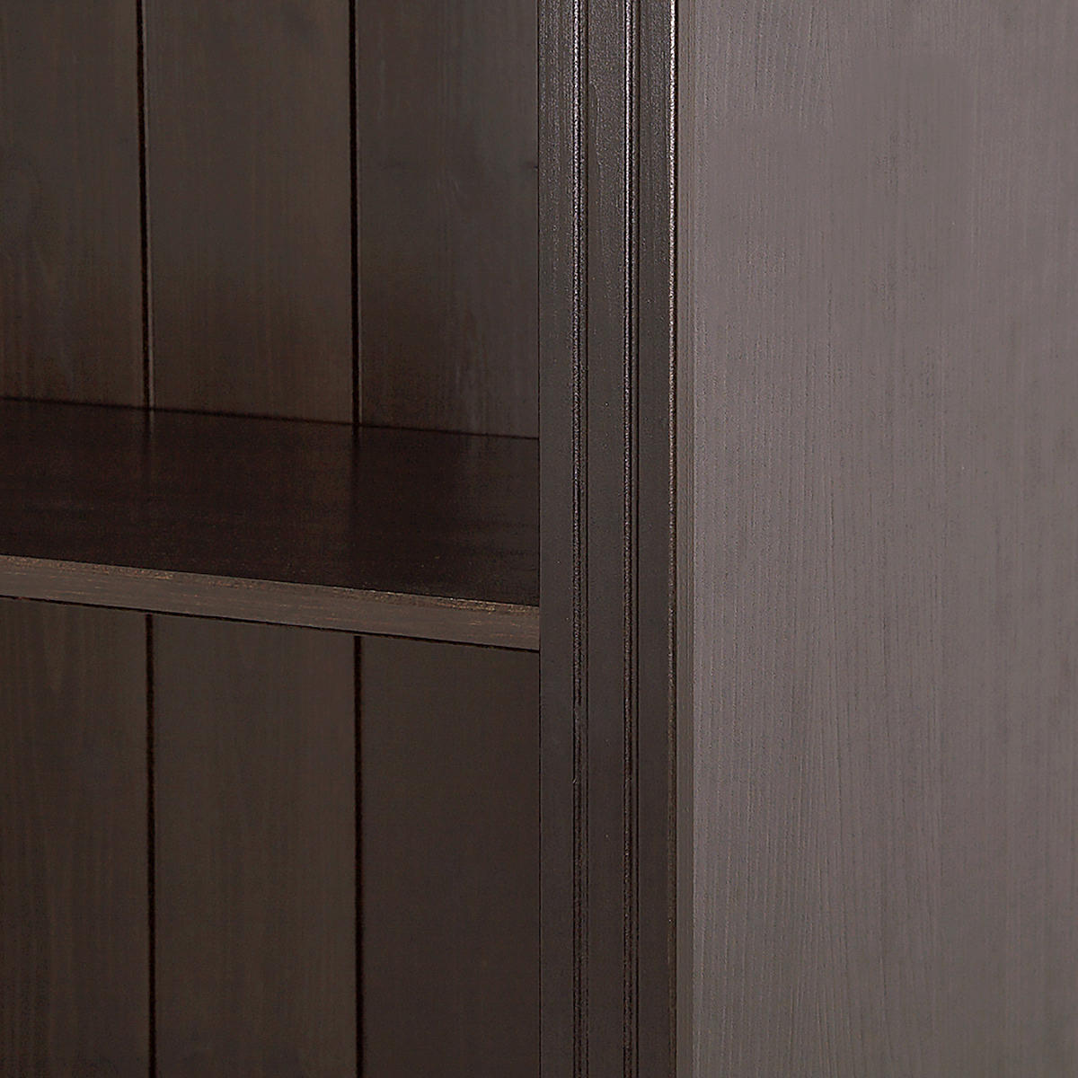 REGALWAND - Kiefer massiv, Typ A - Braun, Holz (148/223/37cm) - home24