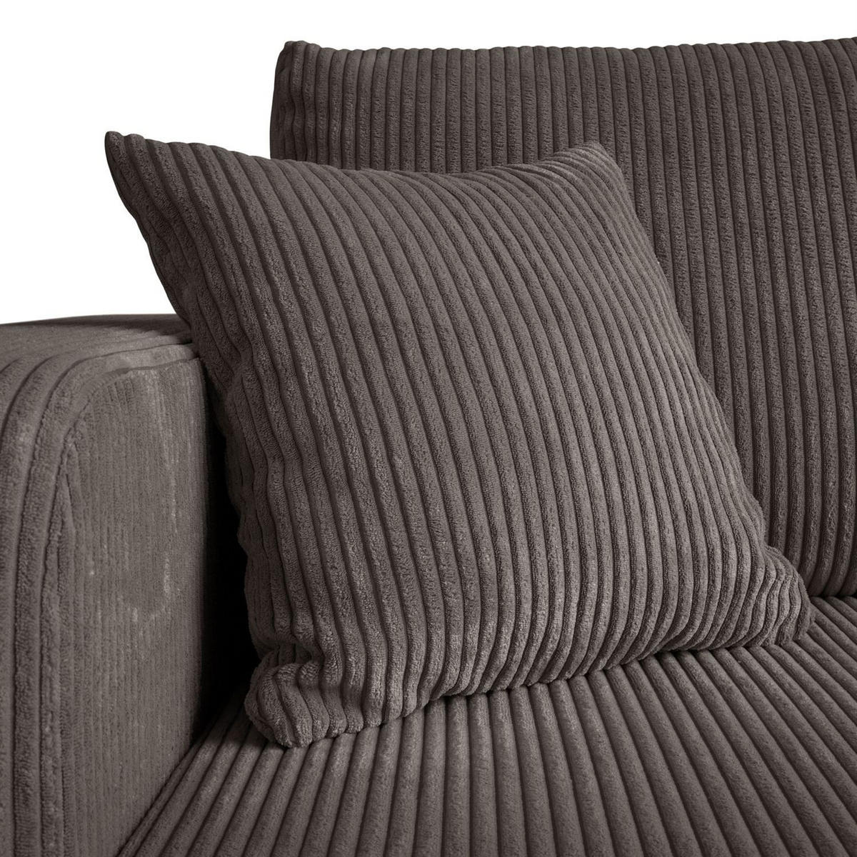 ECKSOFA SOPRANO mit Schlafunktion und Stauraum POSO 04 - Hellbraun, Textil (271/175cm) - Lookway