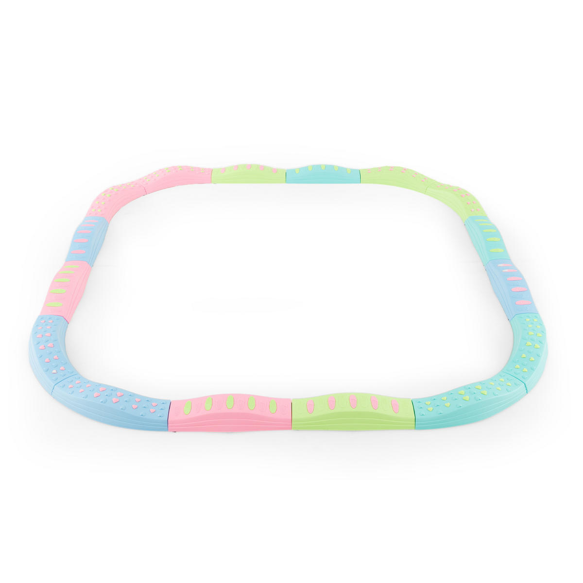 BALANCIERBALKEN Macaron-Grün - Grün, Kunststoff (43/50cm) - COSTWAY