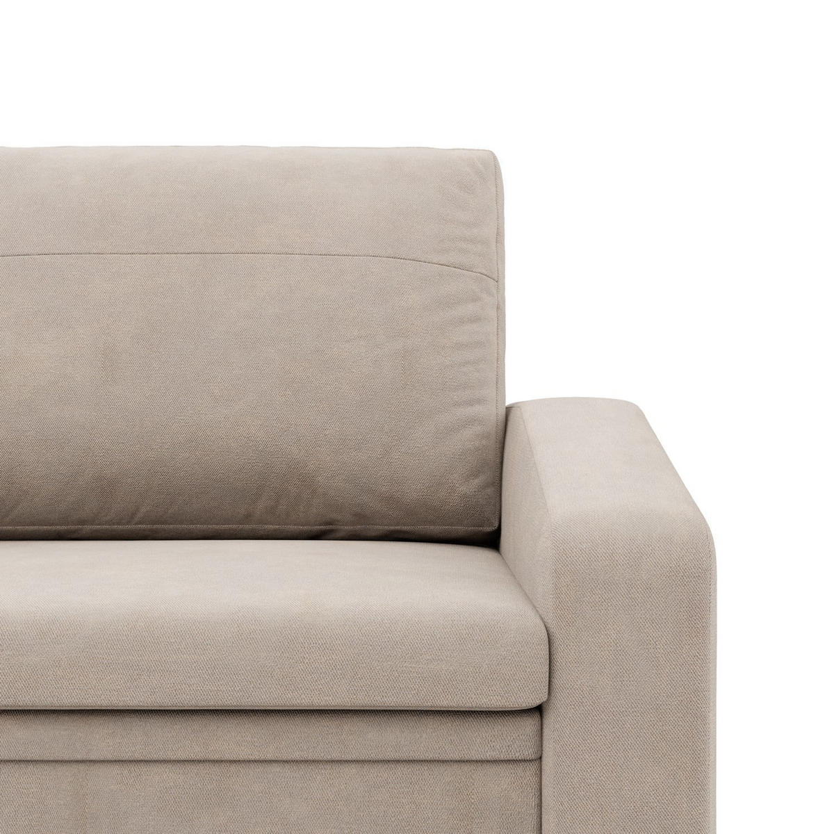 LOUNGESESSEL ORBIT, 90 CM, Beige - Beige, Textil (118/80/87cm)