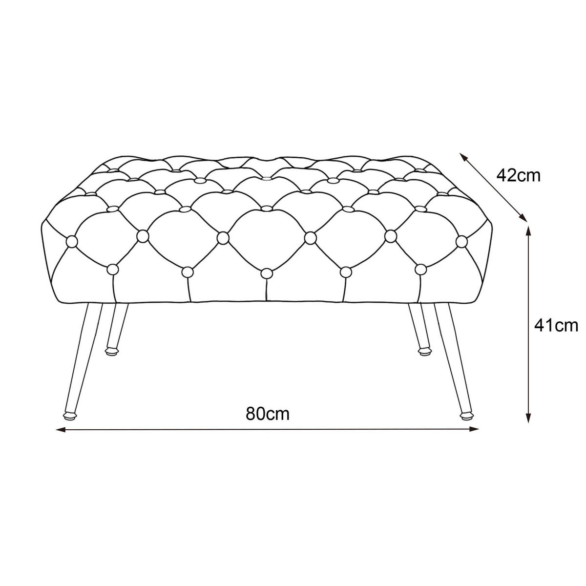 SITZHOCKER MADRID, Rosa, T80xB37xH42 - Pink, Holz (37/42/80cm) - Milordbikes