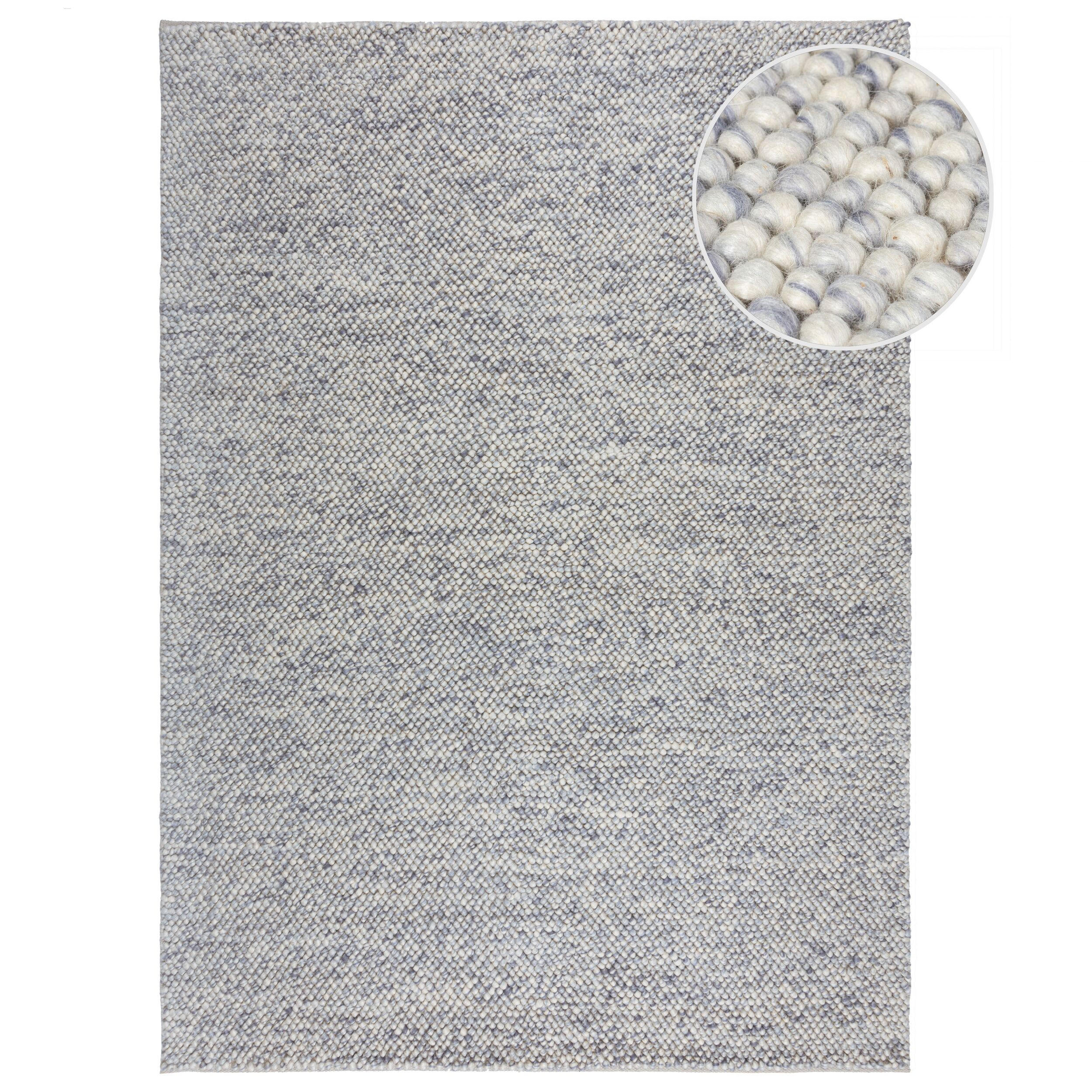 TEPPICH Uni-Design, hochdicht MEDWAY - Blau, Textil (150/80cm) - KADIMA DESIGN