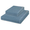 FROTTIERSET Piquee 4-teilig - Hellblau, Textil (50/100cm) - MÖVE