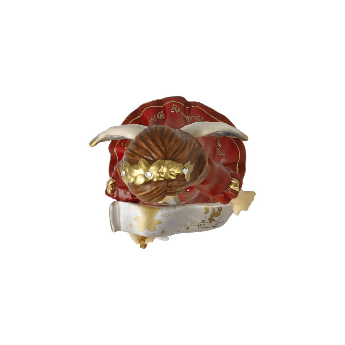 ENGELFIGUR Jahresengel 2025, Steingut, Rot, Jahresedition, 16 cm - Rot, Keramik (8/16/8.5cm) - Goebel