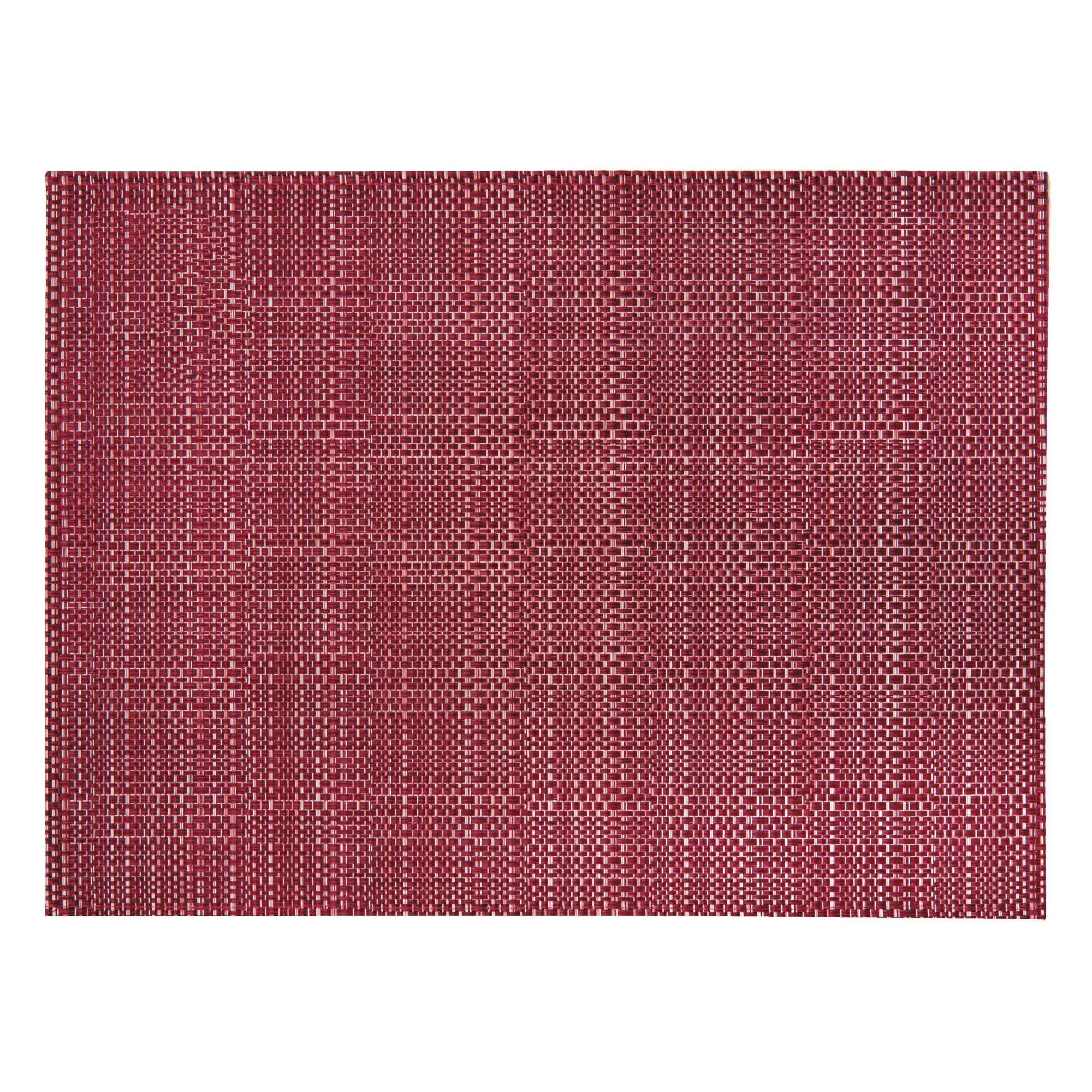 TISCHSET Canna weinrot 33 x 45 cm - Weinrot, Textil (33/45cm) - Winkler