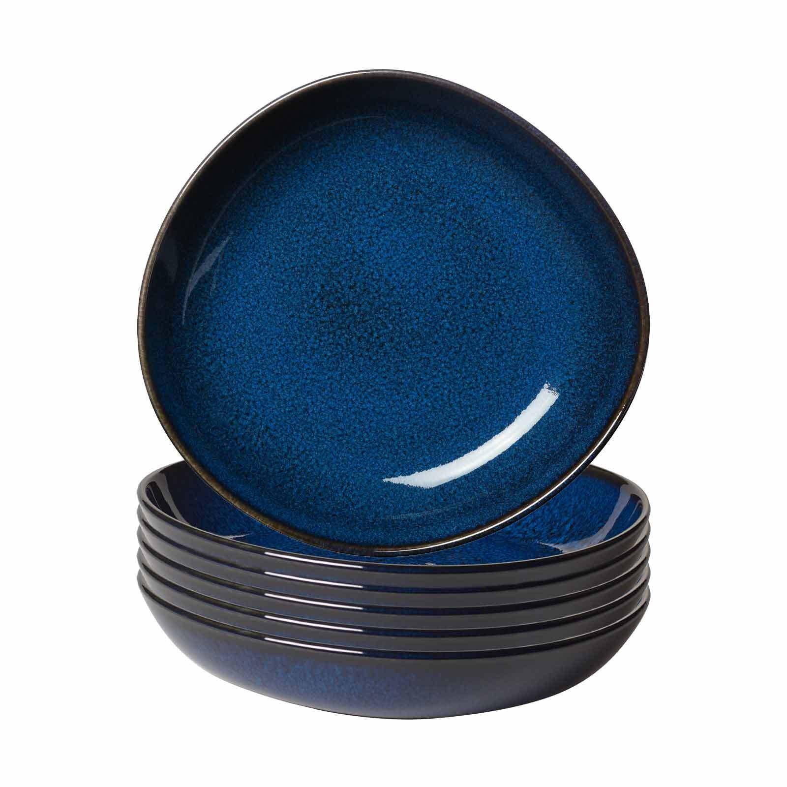 SCHALEN Lave Bleu ø 21 cm 6er Set - Blau, Keramik (21cm) - like.Villeroy & Boch