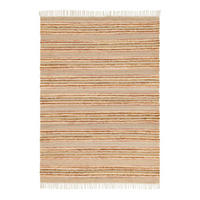 TEPPICH handgefertigt Naturmaterialien rosa - Pink, Naturmaterialien (120/170cm) - AFK Living